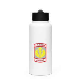 Lewis County Lions 17232794 Stainless Steel Water Bottle with a Straw Lid
