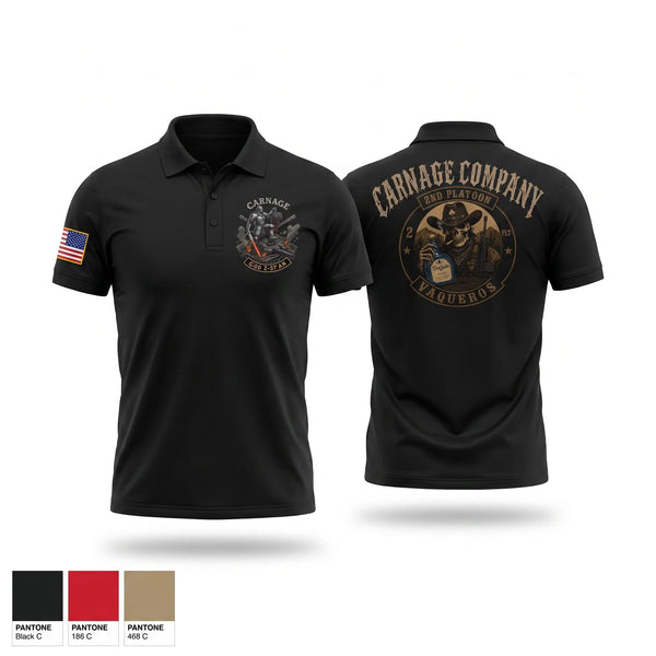 Short Sleeve Performance Polo, Final Carnage 2-37 AR, Army, Teamtime, Team time, sublimation, custom sports apparel, team uniforms, spirit wear, spiritwear, sports uniforms, custom shirts, team store, custom team store, fundraiser sports, apparel fundraiser