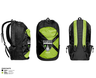 Gear Bag, UAHS, Cheer, Teamtime, Team time, sublimation, custom sports apparel, team uniforms, spirit wear, spiritwear, sports uniforms, custom shirts, team store, custom team store, fundraiser sports, apparel fundraiser