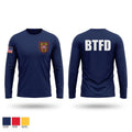 Bristol Tennessee Fire Department Long Sleeve Performance Shirt - 1