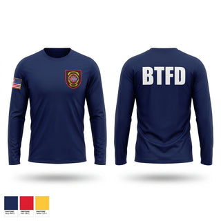 Long Sleeve Performance Shirt, Bristol Tennessee Fire Department, Fire Department, Teamtime, Team time, sublimation, custom sports apparel, team uniforms, spirit wear, spiritwear, sports uniforms, custom shirts, team store, custom team store, fundraiser sports, apparel fundraiser