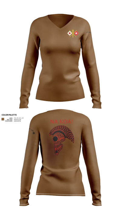 HHC, 311th 76995413 Women's Long Sleeve V-neck Shirt - 60