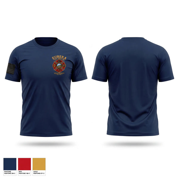 Short Sleeve Performance Shirt, Eureka Fire Department, Fire Department, Teamtime, Team time, sublimation, custom sports apparel, team uniforms, spirit wear, spiritwear, sports uniforms, custom shirts, team store, custom team store, fundraiser sports, apparel fundraiser