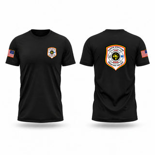 Old School Cotton Feel Shirt, Sleeper Stoutland Volunteer Fire Department, Fire Department, Teamtime, Team time, sublimation, custom sports apparel, team uniforms, spirit wear, spiritwear, sports uniforms, custom shirts, team store, custom team store, fundraiser sports, apparel fundraiser