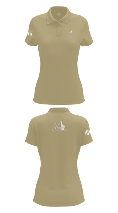 LARPstar 38068148 Women's Short Sleeve Performance Polo  - 95