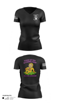 USS Jefferson City SSN-759 Reactor Labratory 41152716 Women's Short Sleeve V-neck Shirt - 21