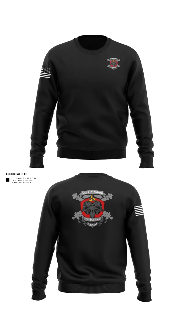 Crew Neck Sweatshirt, Blacksheep, , Teamtime, Team time, sublimation, custom sports apparel, team uniforms, spirit wear, spiritwear, sports uniforms, custom shirts, team store, custom team store, fundraiser sports, apparel fundraiser