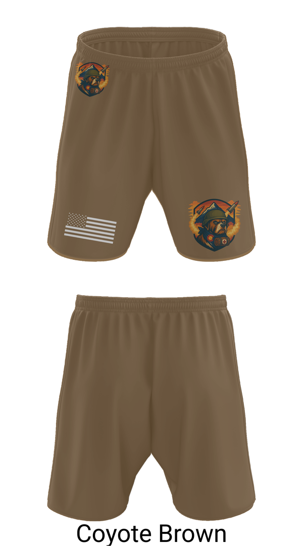 Athletic Shorts With Pockets, 10th Field Hospital (FWD), , Teamtime, Team time, sublimation, custom sports apparel, team uniforms, spirit wear, spiritwear, sports uniforms, custom shirts, team store, custom team store, fundraiser sports, apparel fundraiser