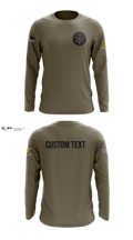 Bravo Company, 401st Cyber Battalion 75539801 Long Sleeve Performance Shirt - 8
