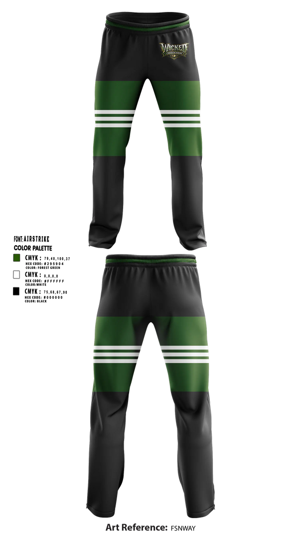 Sweatpants, Wicked Cheer Academy, Cheer, Teamtime, Team time, sublimation, custom sports apparel, team uniforms, spirit wear, spiritwear, sports uniforms, custom shirts, team store, custom team store, fundraiser sports, apparel fundraiser