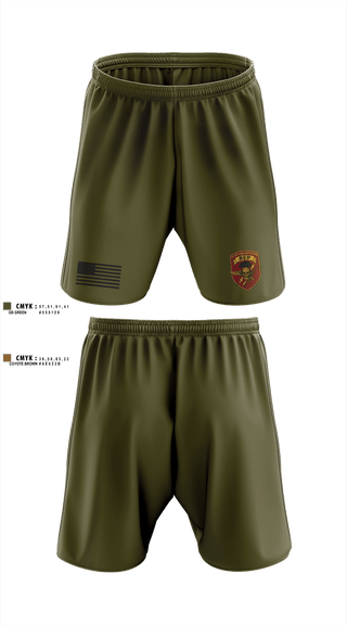 Athletic Shorts With Pockets, 3D Force Recon REP, Marines, Teamtime, Team time, sublimation, custom sports apparel, team uniforms, spirit wear, spiritwear, sports uniforms, custom shirts, team store, custom team store, fundraiser sports, apparel fundraiser