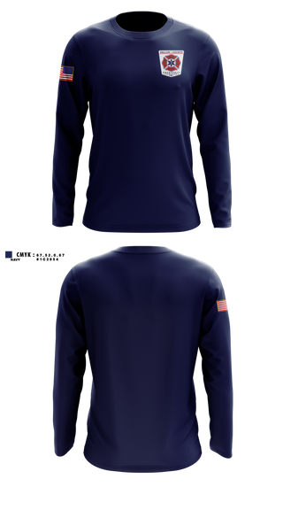 Long Sleeve Performance Shirt, Dillon County Emergency Services, Fire Department, Teamtime, Team time, sublimation, custom sports apparel, team uniforms, spirit wear, spiritwear, sports uniforms, custom shirts, team store, custom team store, fundraiser sports, apparel fundraiser