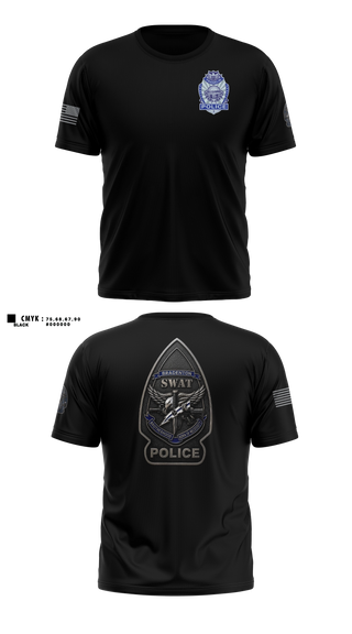 Short Sleeve Performance Shirt, Franklin Police K9, Police, Teamtime, Team time, sublimation, custom sports apparel, team uniforms, spirit wear, spiritwear, sports uniforms, custom shirts, team store, custom team store, fundraiser sports, apparel fundraiser