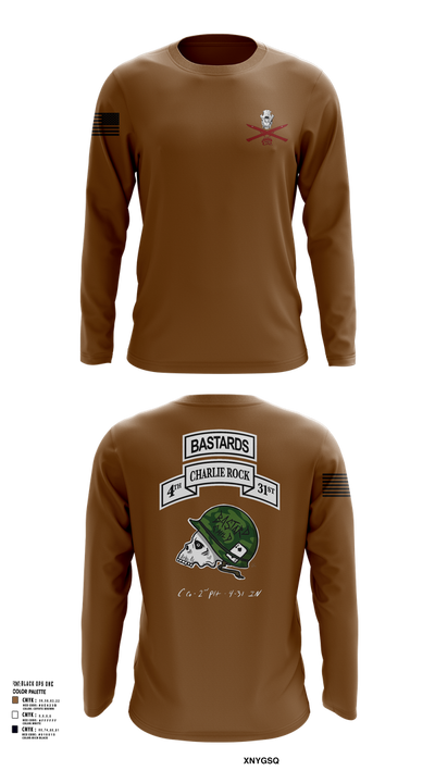 Charlie Rock, 4-31 IN, 2IBCT, 10MTN 63495362 Long Sleeve Performance Shirt 101