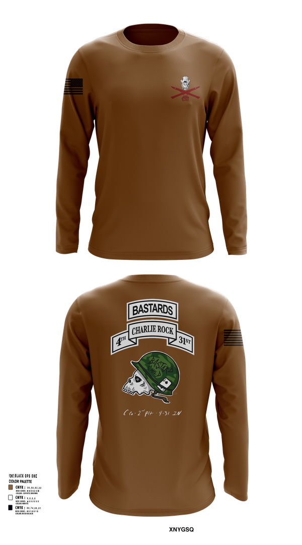 Long Sleeve Performance Shirt, Charlie Rock, 4-31 IN, 2IBCT, 10MTN, , Teamtime, Team time, sublimation, custom sports apparel, team uniforms, spirit wear, spiritwear, sports uniforms, custom shirts, team store, custom team store, fundraiser sports, apparel fundraiser