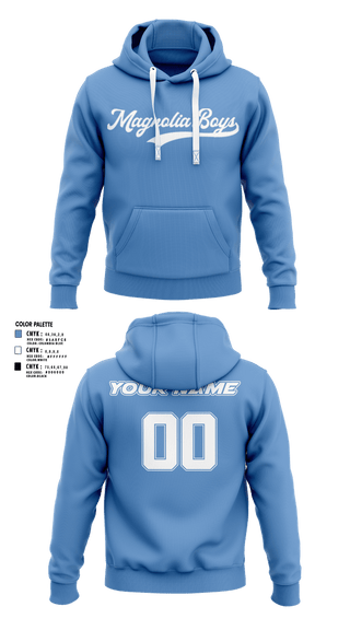 Hoodie, MAGNOLIA BOYS, Baseball, Teamtime, Team time, sublimation, custom sports apparel, team uniforms, spirit wear, spiritwear, sports uniforms, custom shirts, team store, custom team store, fundraiser sports, apparel fundraiser