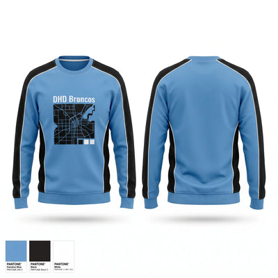 DHD Broncos Crew Neck Sweatshirt - 1
