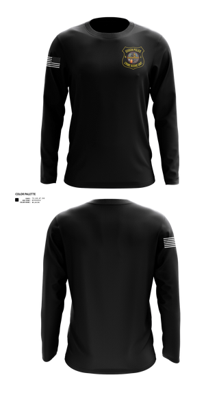Long Sleeve Performance Shirt, CSU, Police, Teamtime, Team time, sublimation, custom sports apparel, team uniforms, spirit wear, spiritwear, sports uniforms, custom shirts, team store, custom team store, fundraiser sports, apparel fundraiser