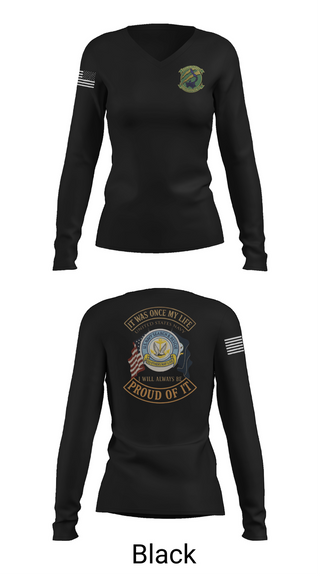 Womens Long Sleeve Vneck Shirt, HC11, Navy, Teamtime, Team time, sublimation, custom sports apparel, team uniforms, spirit wear, spiritwear, sports uniforms, custom shirts, team store, custom team store, fundraiser sports, apparel fundraiser