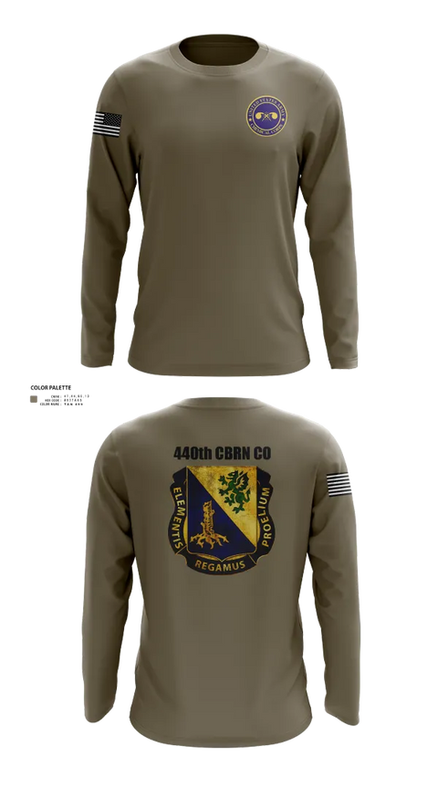 Long Sleeve Performance Shirt, 440th CBRN CO, , Teamtime, Team time, sublimation, custom sports apparel, team uniforms, spirit wear, spiritwear, sports uniforms, custom shirts, team store, custom team store, fundraiser sports, apparel fundraiser