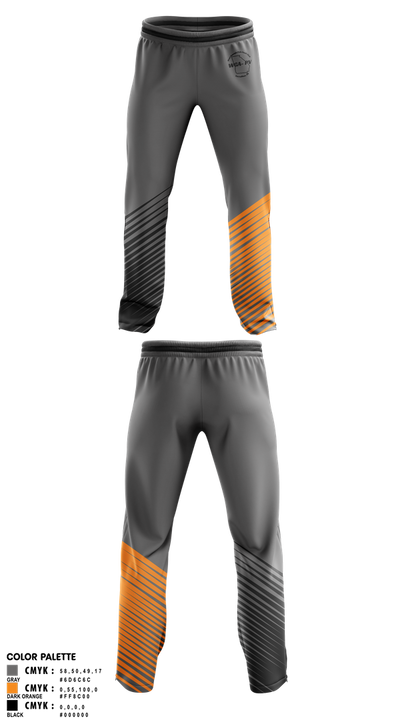 West Georgia Pole Vault Club 21371158 Sweatpants - 1