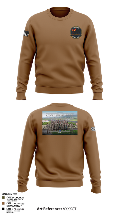 118th CES Crew Neck Sweatshirt - 2