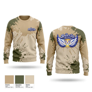 Crew Neck Sweatshirt, The Spark of Love Foundation, , Teamtime, Team time, sublimation, custom sports apparel, team uniforms, spirit wear, spiritwear, sports uniforms, custom shirts, team store, custom team store, fundraiser sports, apparel fundraiser