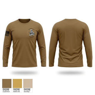 Long Sleeve Performance Shirt, Delta Company 1-297, National Guard, Teamtime, Team time, sublimation, custom sports apparel, team uniforms, spirit wear, spiritwear, sports uniforms, custom shirts, team store, custom team store, fundraiser sports, apparel fundraiser