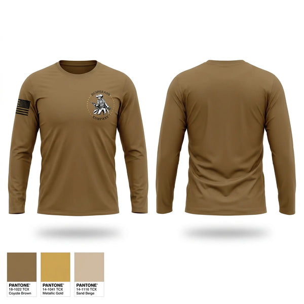 Long Sleeve Performance Shirt, Delta Company 1-297, National Guard, Teamtime, Team time, sublimation, custom sports apparel, team uniforms, spirit wear, spiritwear, sports uniforms, custom shirts, team store, custom team store, fundraiser sports, apparel fundraiser