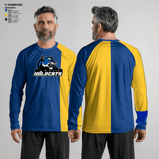 Long Sleeve Performance Shirt, Wildcats, Cheer, Teamtime, Team time, sublimation, custom sports apparel, team uniforms, spirit wear, spiritwear, sports uniforms, custom shirts, team store, custom team store, fundraiser sports, apparel fundraiser