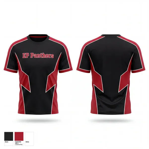 Short Sleeve Performance Shirt, EP Panthers, Men's Basketball, Teamtime, Team time, sublimation, custom sports apparel, team uniforms, spirit wear, spiritwear, sports uniforms, custom shirts, team store, custom team store, fundraiser sports, apparel fundraiser