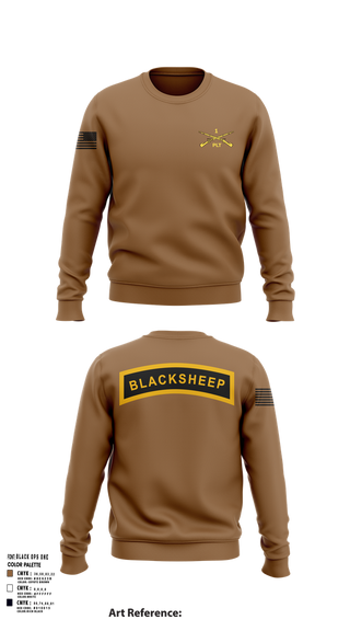 Crew Neck Sweatshirt, 1st PLT B Co 1-173IN, , Teamtime, Team time, sublimation, custom sports apparel, team uniforms, spirit wear, spiritwear, sports uniforms, custom shirts, team store, custom team store, fundraiser sports, apparel fundraiser