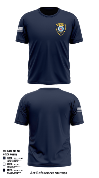 Old School Cotton Feel Shirt, OCPD EMERGENCY RESPONSE TEAM, Police, Teamtime, Team time, sublimation, custom sports apparel, team uniforms, spirit wear, spiritwear, sports uniforms, custom shirts, team store, custom team store, fundraiser sports, apparel fundraiser