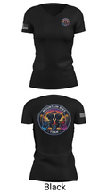 Mountain Bike Team 12317033 Women's Short Sleeve V-neck Shirt - 24