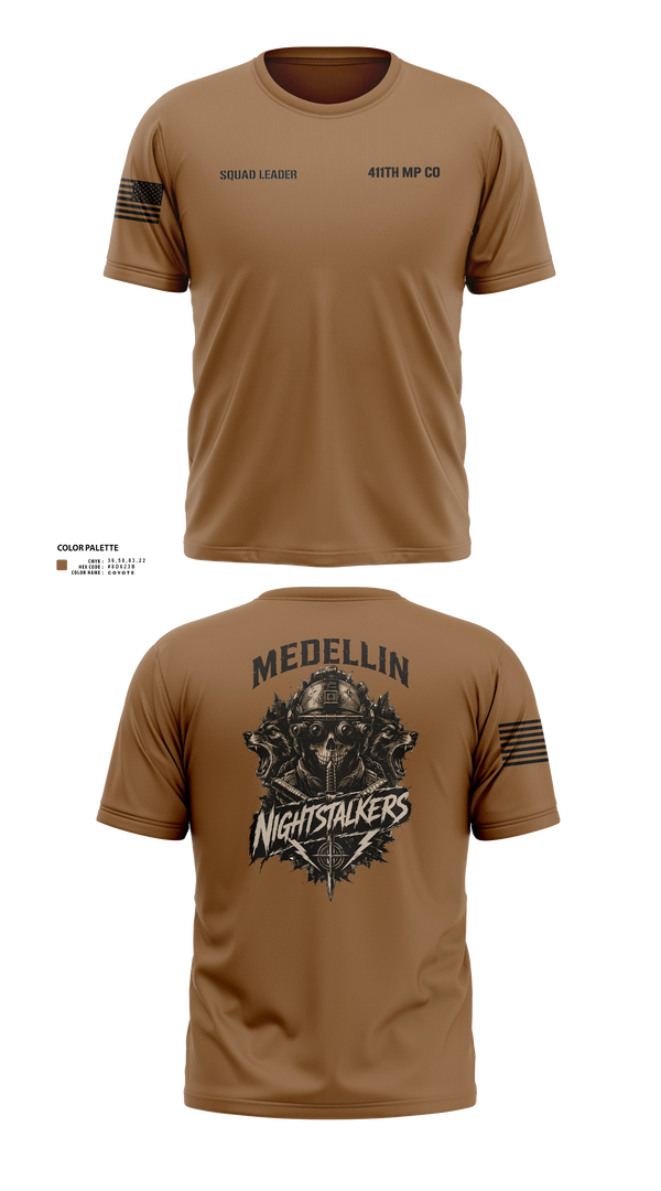 Short Sleeve Performance Shirt, 411TH MP CO, Army, Teamtime, Team time, sublimation, custom sports apparel, team uniforms, spirit wear, spiritwear, sports uniforms, custom shirts, team store, custom team store, fundraiser sports, apparel fundraiser