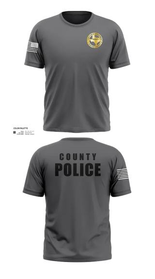 Old School Cotton Feel Shirt, Nueces County Constable PCT4, , Teamtime, Team time, sublimation, custom sports apparel, team uniforms, spirit wear, spiritwear, sports uniforms, custom shirts, team store, custom team store, fundraiser sports, apparel fundraiser