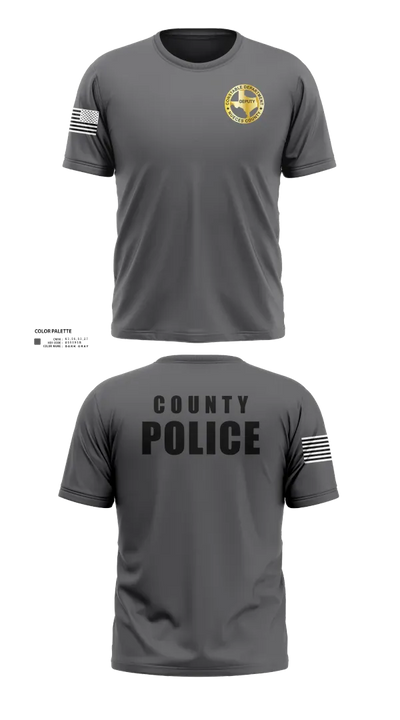 Nueces County Constable PCT4 30073114 Old School Cotton Feel Shirt - 22