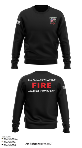 Crew Neck Sweatshirt, Hayfork Engine 321, , Teamtime, Team time, sublimation, custom sports apparel, team uniforms, spirit wear, spiritwear, sports uniforms, custom shirts, team store, custom team store, fundraiser sports, apparel fundraiser