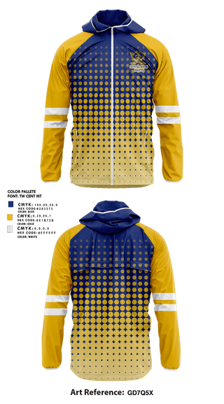 Windbreaker, Crystal River Pirates, , Teamtime, Team time, sublimation, custom sports apparel, team uniforms, spirit wear, spiritwear, sports uniforms, custom shirts, team store, custom team store, fundraiser sports, apparel fundraiser