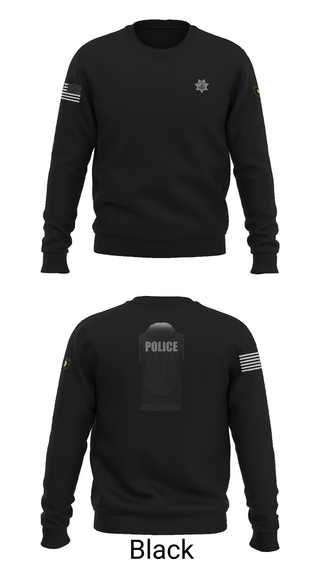 Crew Neck Sweatshirt, Nashville Police Department, , Teamtime, Team time, sublimation, custom sports apparel, team uniforms, spirit wear, spiritwear, sports uniforms, custom shirts, team store, custom team store, fundraiser sports, apparel fundraiser