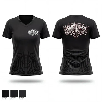 Soulherder 79616540 Women's Short Sleeve V-neck Shirt - 1