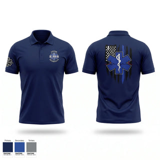 Short Sleeve Performance Polo, Upper Deerfield EMS, EMS/EMT, Teamtime, Team time, sublimation, custom sports apparel, team uniforms, spirit wear, spiritwear, sports uniforms, custom shirts, team store, custom team store, fundraiser sports, apparel fundraiser