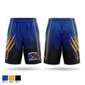C.O.E Blue Panthers 82032063 Mens Reversible Basketball Shorts - 1
