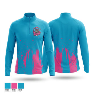 Quarter Zip Jacket, Hippos, Baseball, Teamtime, Team time, sublimation, custom sports apparel, team uniforms, spirit wear, spiritwear, sports uniforms, custom shirts, team store, custom team store, fundraiser sports, apparel fundraiser