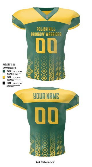 Football Jersey, Polish Hill Rainbow Warriors, , Teamtime, Team time, sublimation, custom sports apparel, team uniforms, spirit wear, spiritwear, sports uniforms, custom shirts, team store, custom team store, fundraiser sports, apparel fundraiser