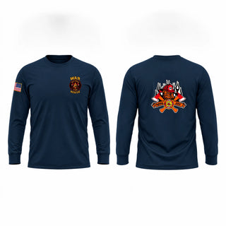Long Sleeve Performance Shirt, War volunteer fire department, Fire Department, Teamtime, Team time, sublimation, custom sports apparel, team uniforms, spirit wear, spiritwear, sports uniforms, custom shirts, team store, custom team store, fundraiser sports, apparel fundraiser
