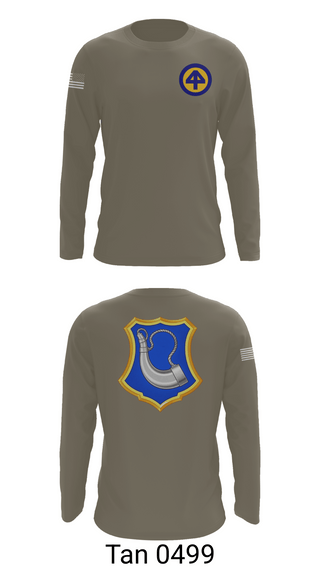Long Sleeve Performance Shirt, HHC 1/181, National Guard, Teamtime, Team time, sublimation, custom sports apparel, team uniforms, spirit wear, spiritwear, sports uniforms, custom shirts, team store, custom team store, fundraiser sports, apparel fundraiser