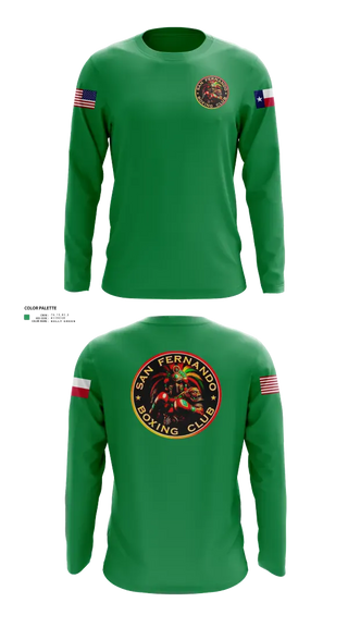 Long Sleeve Performance Shirt, San Fernando Boxing Club, Spirit Store, Teamtime, Team time, sublimation, custom sports apparel, team uniforms, spirit wear, spiritwear, sports uniforms, custom shirts, team store, custom team store, fundraiser sports, apparel fundraiser