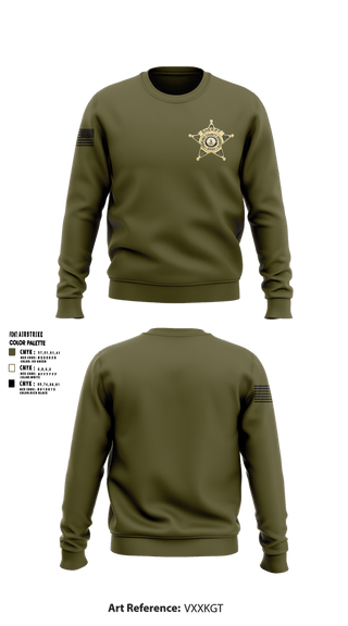 Crew Neck Sweatshirt, Highland County Sheriff’s Office Tactical Response Team, Police, Teamtime, Team time, sublimation, custom sports apparel, team uniforms, spirit wear, spiritwear, sports uniforms, custom shirts, team store, custom team store, fundraiser sports, apparel fundraiser