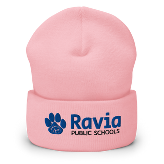 Ravia Middle School Basketball Cuffed Beanie | Yupoong 1501KC